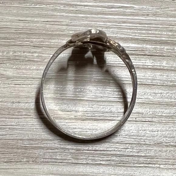 Vintage Handmade 950 Silver & 18K Gold Accented Scorpion Ring, Size 9 - Picture 6 of 11